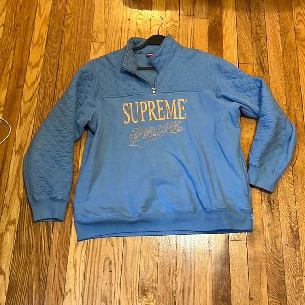 SUPREME FOREVER HALF ZIP